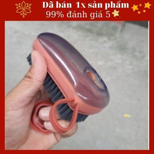 Bàn Chải Cọ Nền, Quần Áo, Giày Dép, Chăn Màn, Chà Rửa Xoong Nồi Kèm Ngăn Chứa Nước Rửa Chén Bát Tiện Lợi