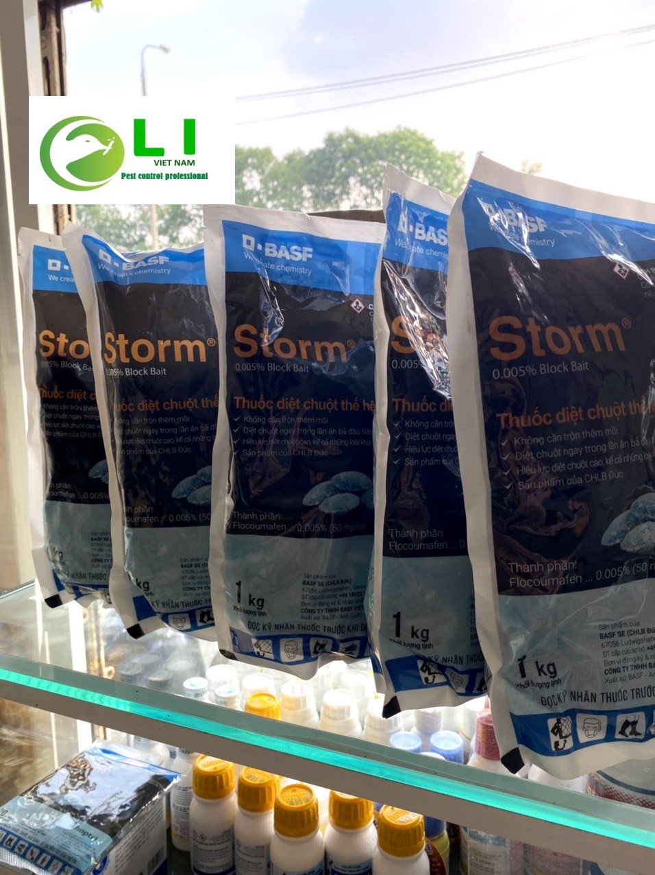 Bả chuột Storm 1kg