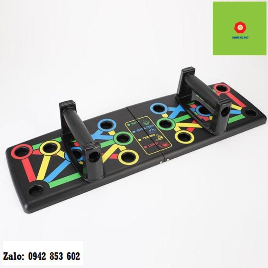 Dụng cụ tập hít đất - Bàn tập chống đẩy, tập gym các nhóm cơ ngực tay vai lưng đa năng