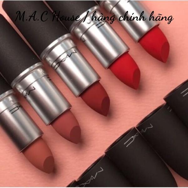 Son MAC Powder kiss, Hàng chuẩn chất lượng cao, bám màu cực tốt , hàng mới