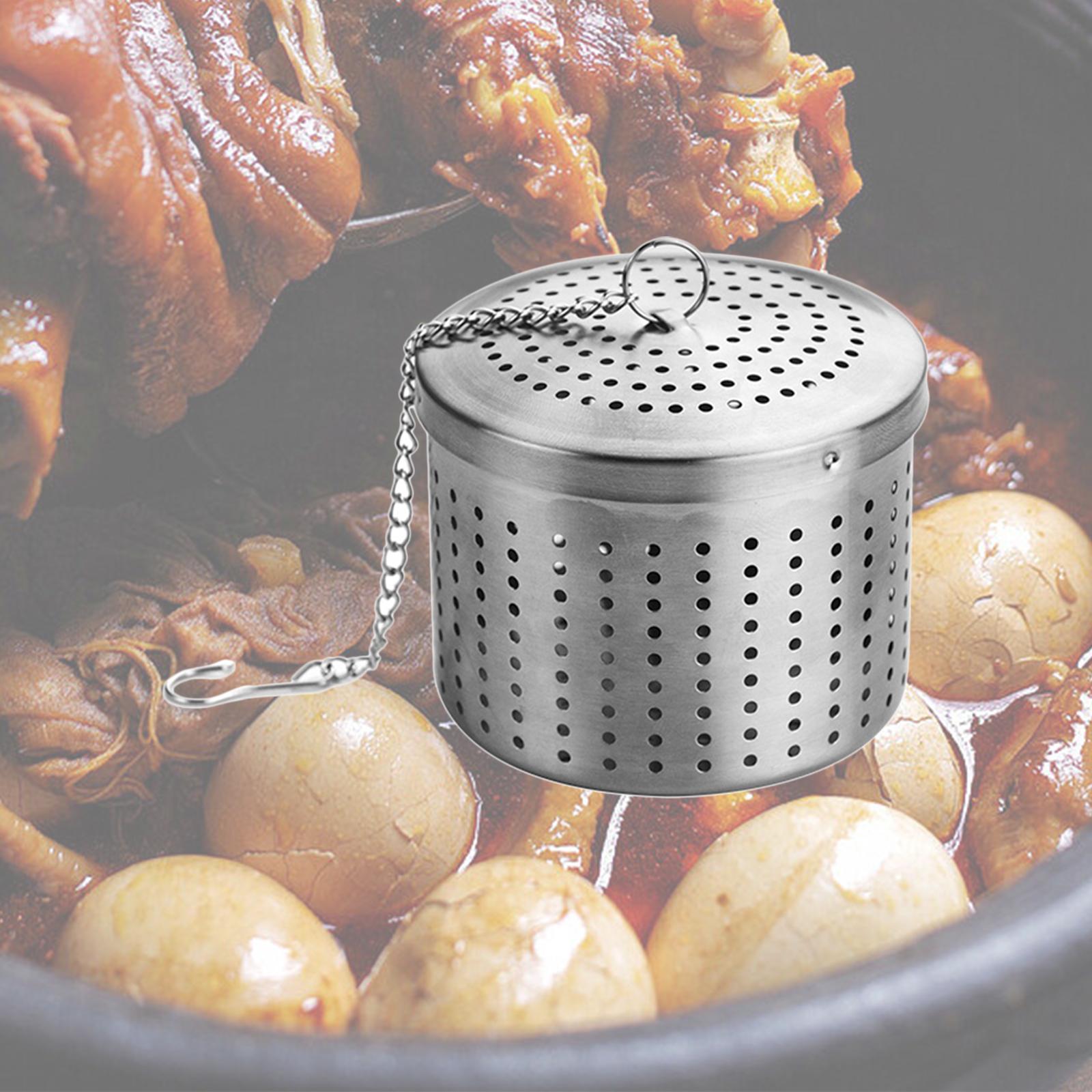 Stainless Steel Loose Leaf Tea Infuser Filter for Kitchen Restaurant Tools