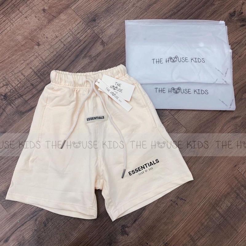 Quần Đùi Bé Trai Quần Short Trẻ Em THE HOUSE KIDS CC Có Dây Rút