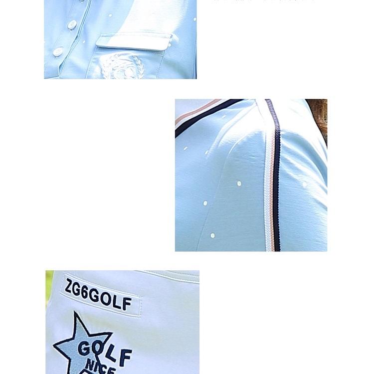 Set áo kèm chân váy golf nữ ZG-6 phong cách thể thao