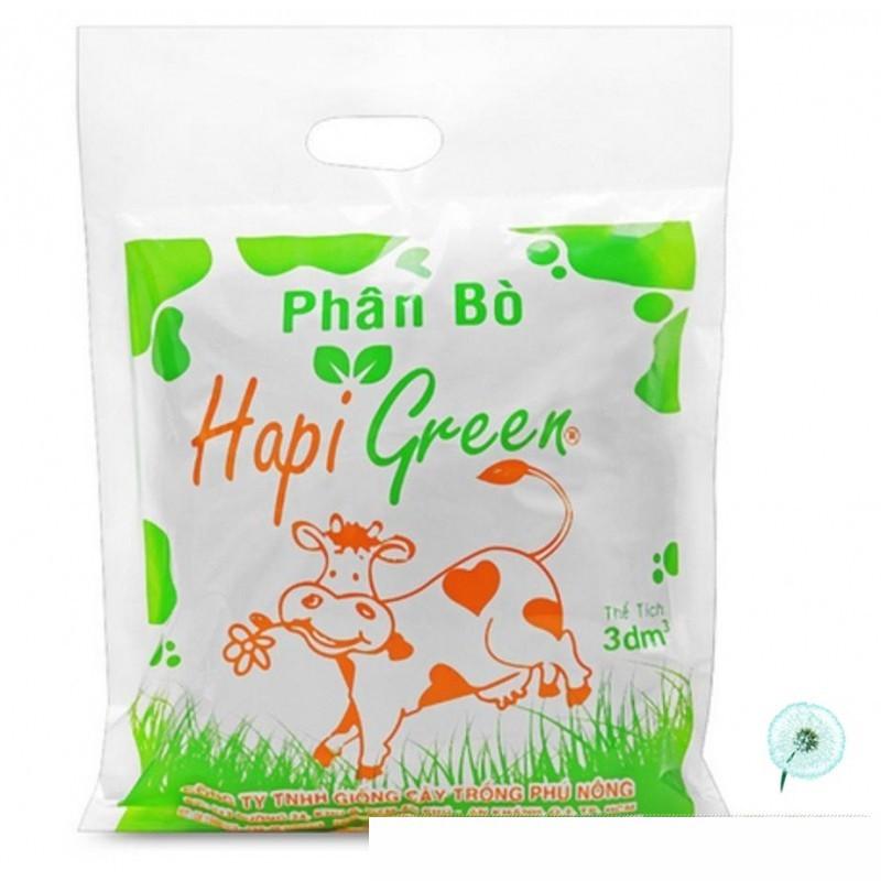 Phân bò khô Hapi Green Phú Nông 3dm3