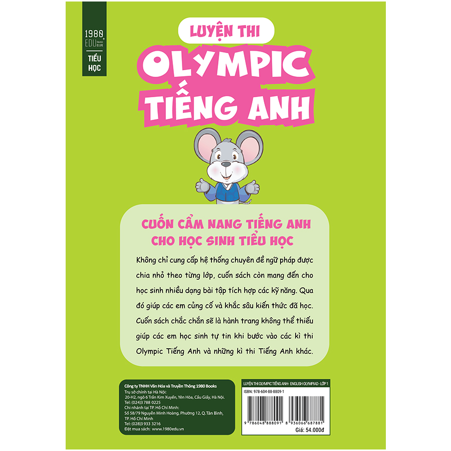 Luyện Thi Olympic Tiếng Anh - English Olympiad Lớp 1