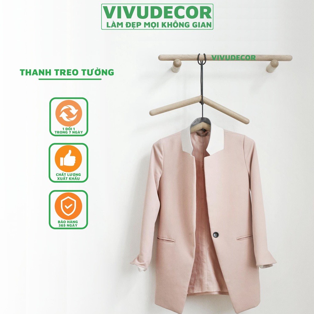 Móc treo quần áo VIVUDECOR MQ10