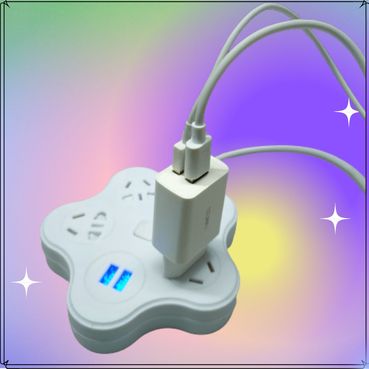 Củ Sạc Nhanh 2 Cổng USB - Công Suất 10W (5V-2A) - An Toàn, Bảo Vệ Pin - Chống Cháy Nổ
