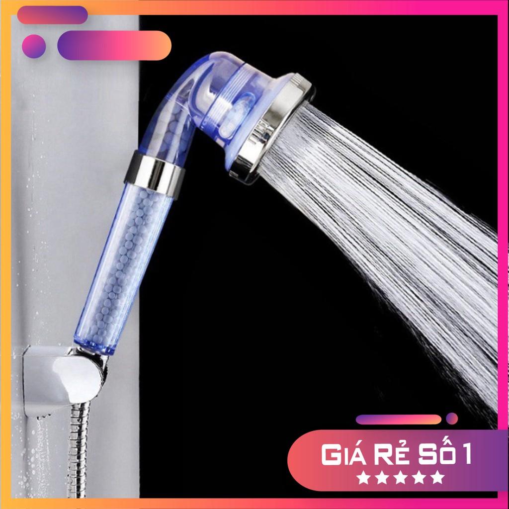 Vòi Tắm Hoa Sen Nano Tăng Áp Lực Cao Cấp - Vòi Tắm Hoa Sen Nano Công Nghệ Nhật Bản Mới 2021 Có Hạt Lọc Nano