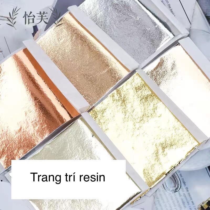 Màu Pha Resin Bộ 20 Tấm Kim Loại Miếng Đúc Sản Phẩm Epoxy Resin - Trường Thịnh Sài Gòn