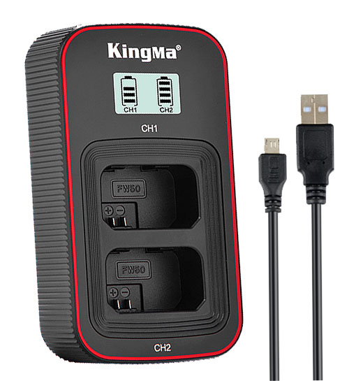 Pin sạc Kingma Ver 3 cho Sony NP-FW50 , Hàng chính hãng