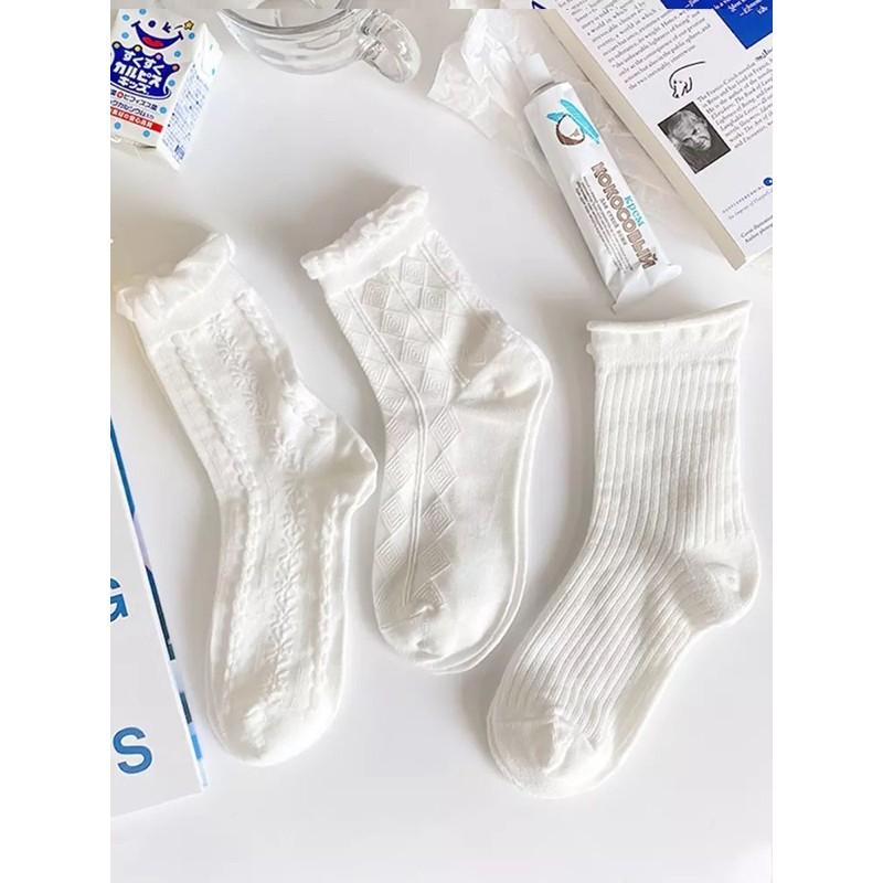 Set tất lolita tiểu thư cao cổ chất đẹp mềm mại ulzzang hàn quốc