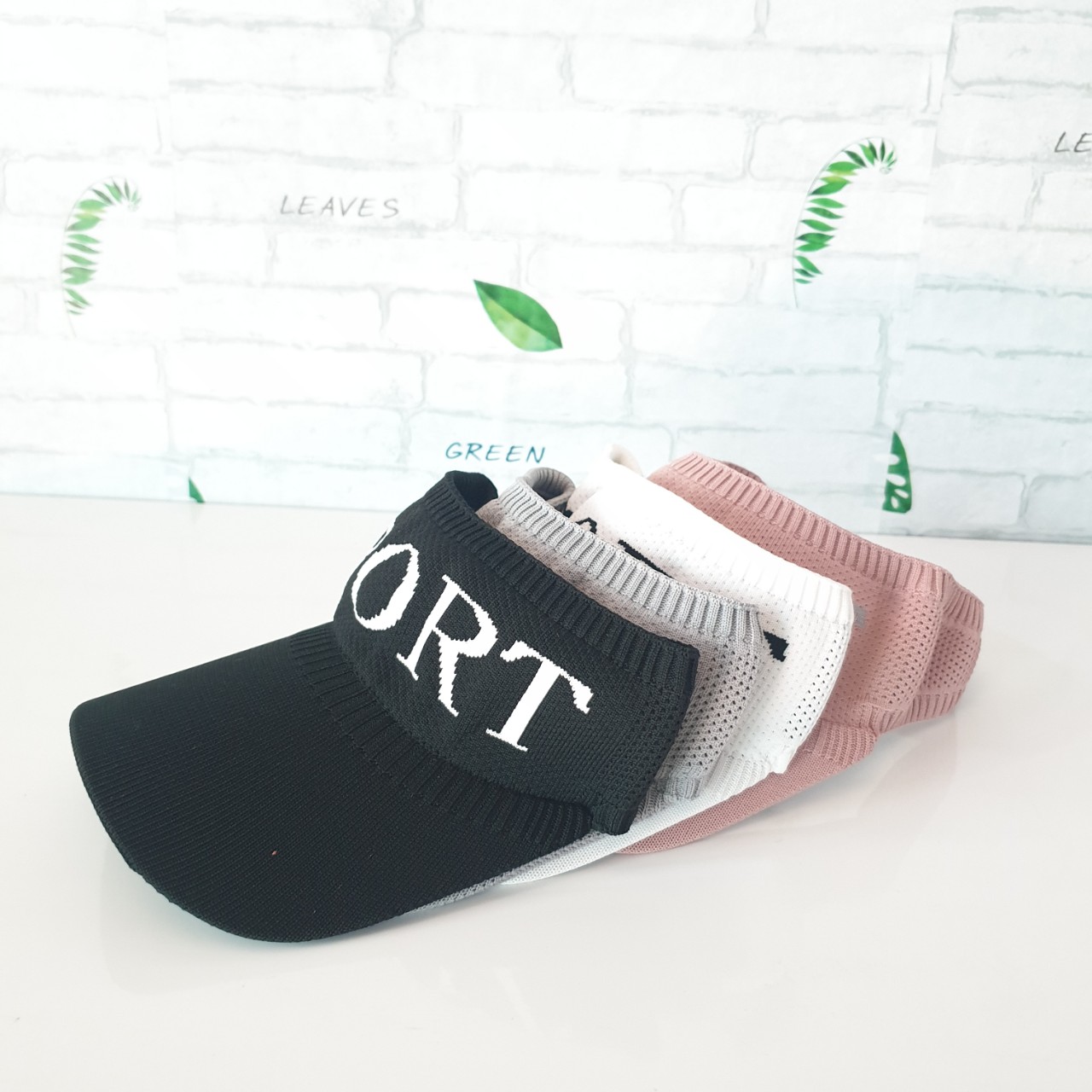 Mũ thể thao sport nửa đầu - Mũ lưỡi trai nửa đầu phong cách thời trang Aloha style-Nón Kết nửa đầu Nữ Spor - Hồng