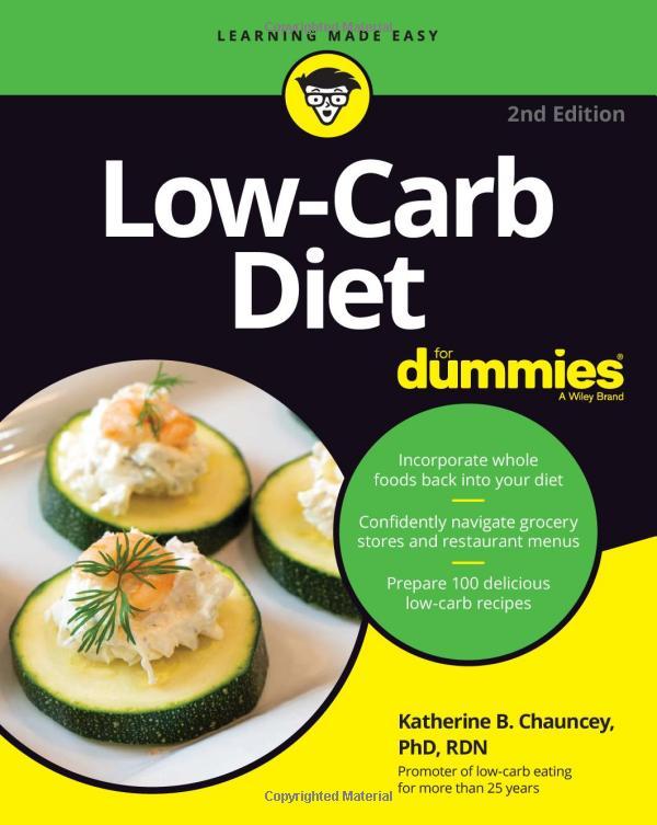 Sách ngoại văn: Low-Carb Diet For Dummies 2nd Edition