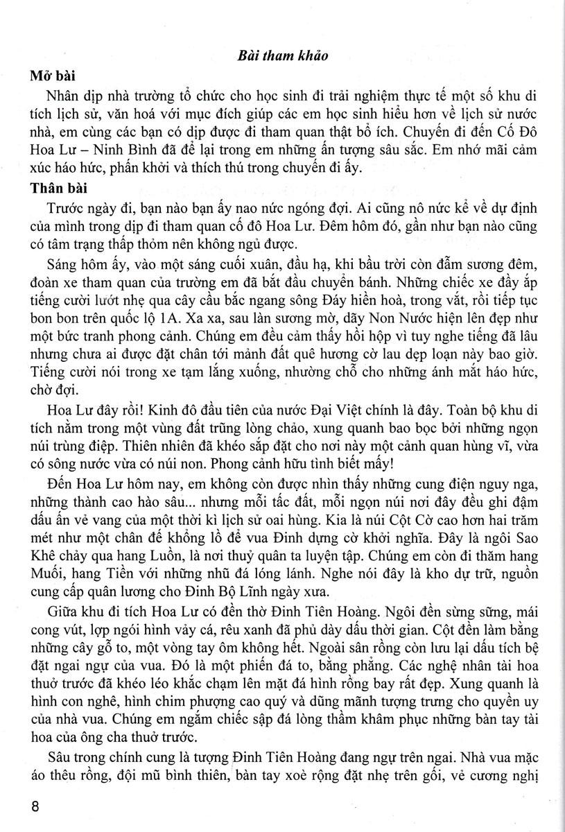 Hướng Dẫn Viết, Nói Và Nghe Các Dạng Văn Lớp 8 (Dùng Chung Cho Các Bộ SGK Hiện Hành) (PĐL)