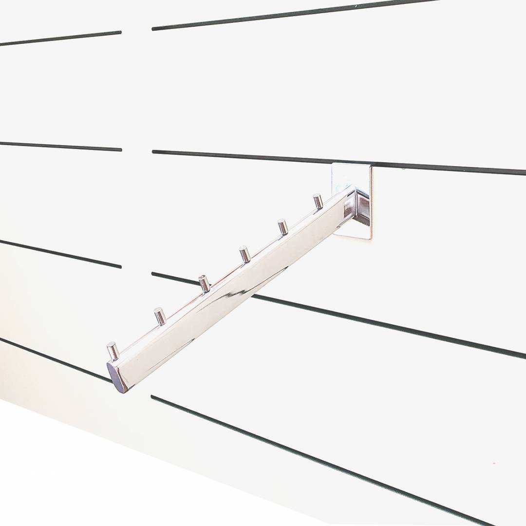 Giá treo Oval nghiêng cài tấm SMLIFE Slatwall