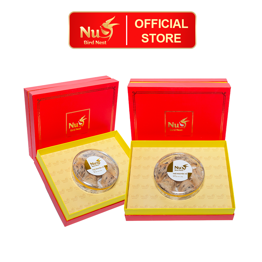 [ HỘP QUÀ VIP ] 100gr Yến tinh chế Nu Nest rút lông định hình VIP, cam kết 100% sạch nguyên chất.