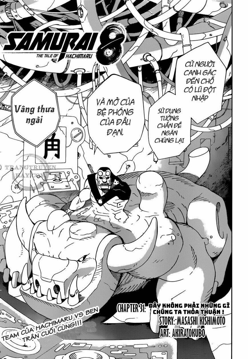 samurai 8: hành trình của hachimaru chapter 31 1
