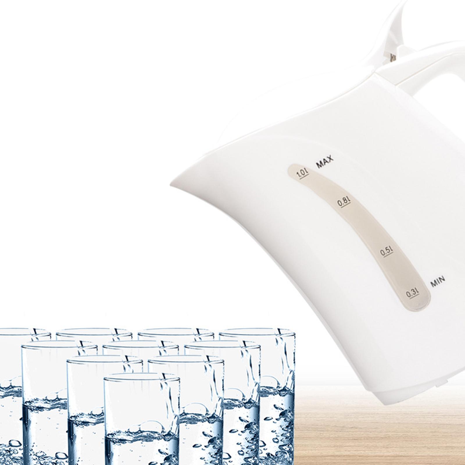 Electric Travel Kettle, Heated Water Tea Coffee Kettle for Road