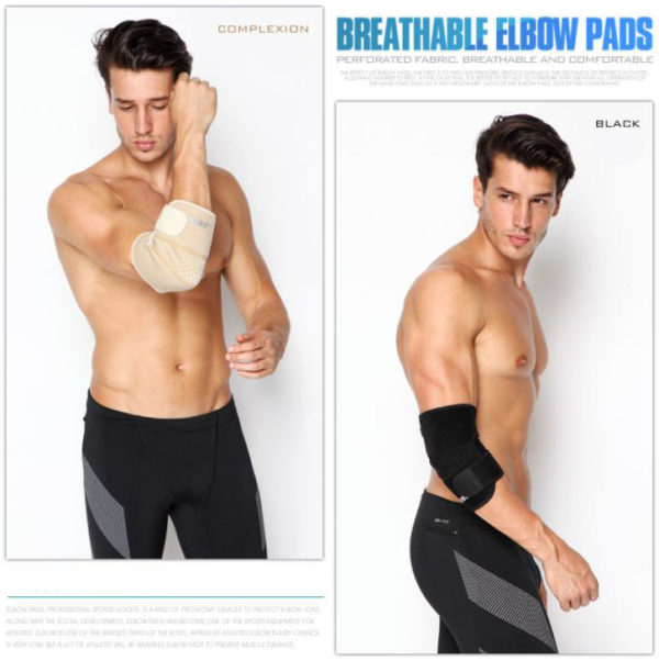 Băng Bảo Vệ Khủy Tay Hỗ Trợ Tập GYM, Tennis, Cầu Lông Aolikes Elbow Support AL-7948 (1 Đôi)