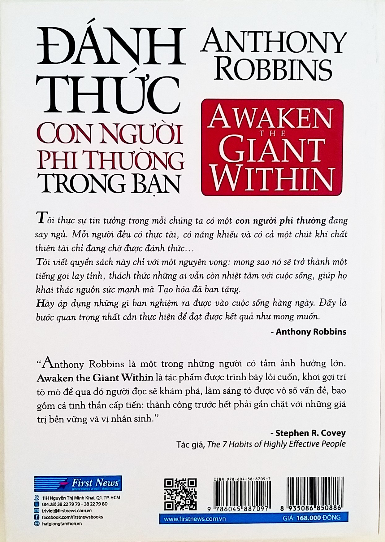 Đánh Thức Con Người Phi Thường Trong Bạn - Anthony Robbins