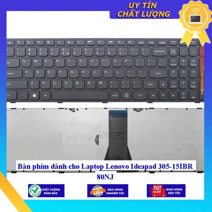 Bàn phím dùng cho Laptop Lenovo Ideapad 305-15IBR 80NJ  - Hàng Nhập Khẩu New Seal
