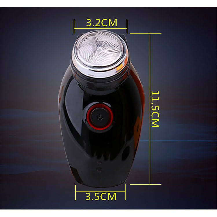 Máy Cạo Râu SC 501 Lưỡi Tròn Cạo Sát Sạch,Sạc Liền Tiện Lợi Pin Trâu Kèm Túi Đựng Chổi Vệ Sinh