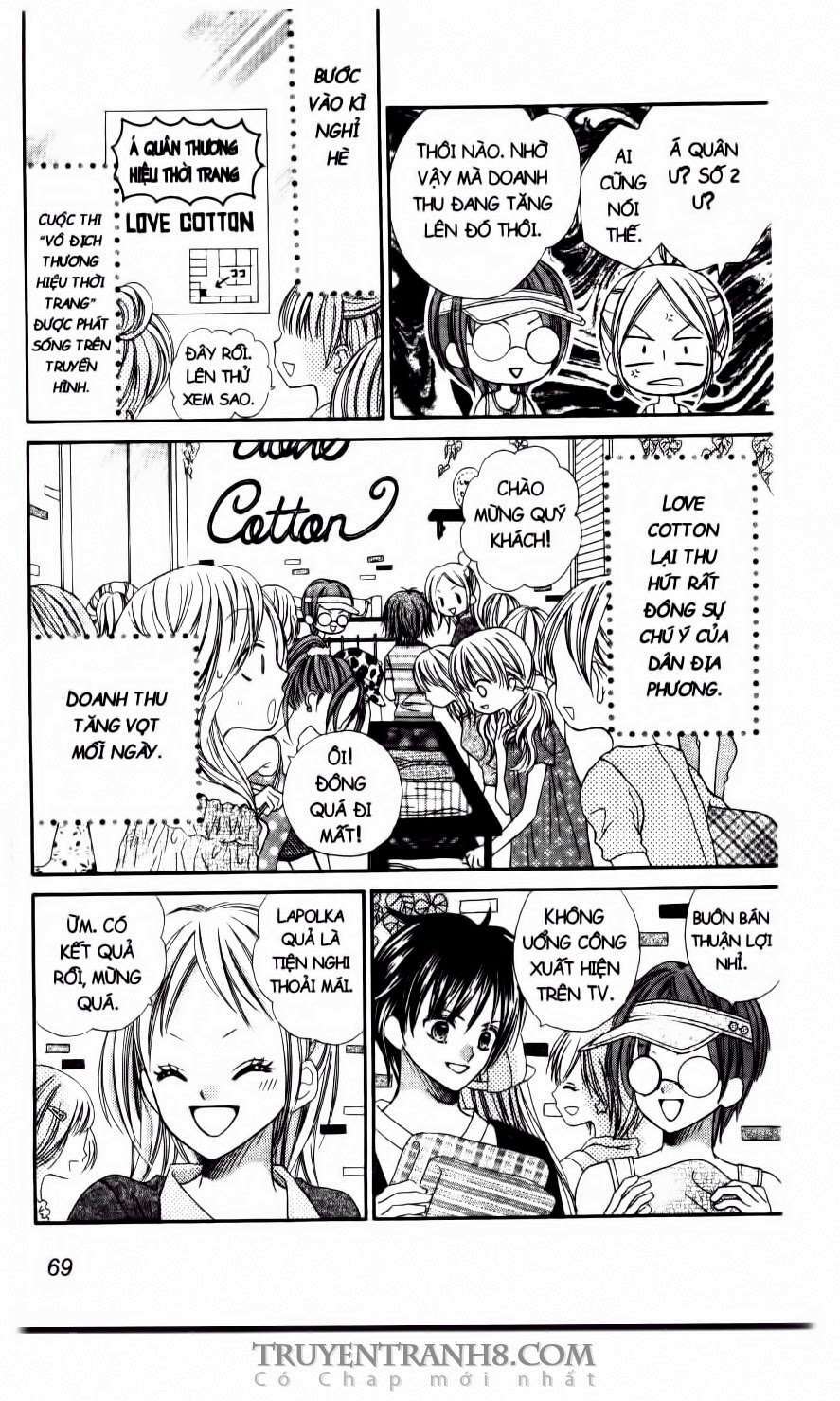 tiệm thời trang, love cotton chapter 27 11