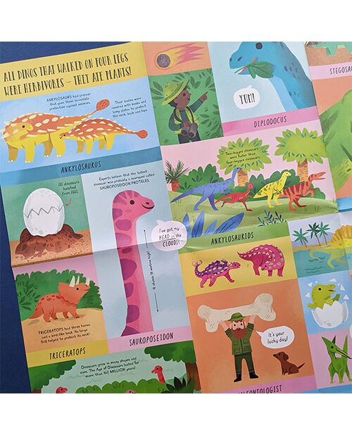 Large Question &amp; Answer Flap Book -Dinosaurs by Kathryn Selbert