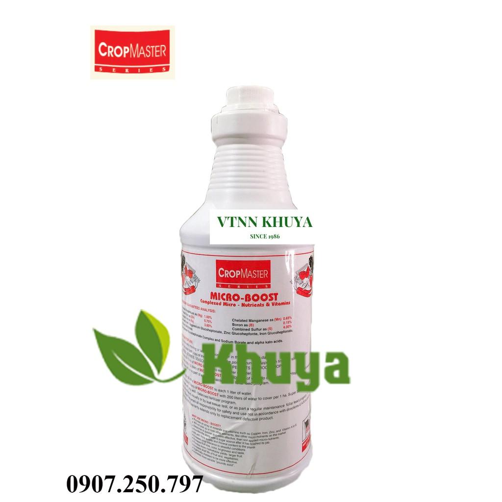 Phân bón lá Micro Boost 1 lít Chống vàng lá