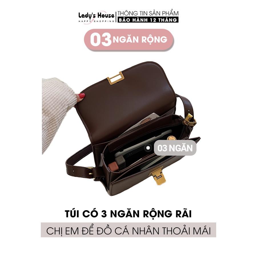 Túi Đeo Chéo Cao Cấp Nắp Gập Công Sở Thời Trang Nữ LH111