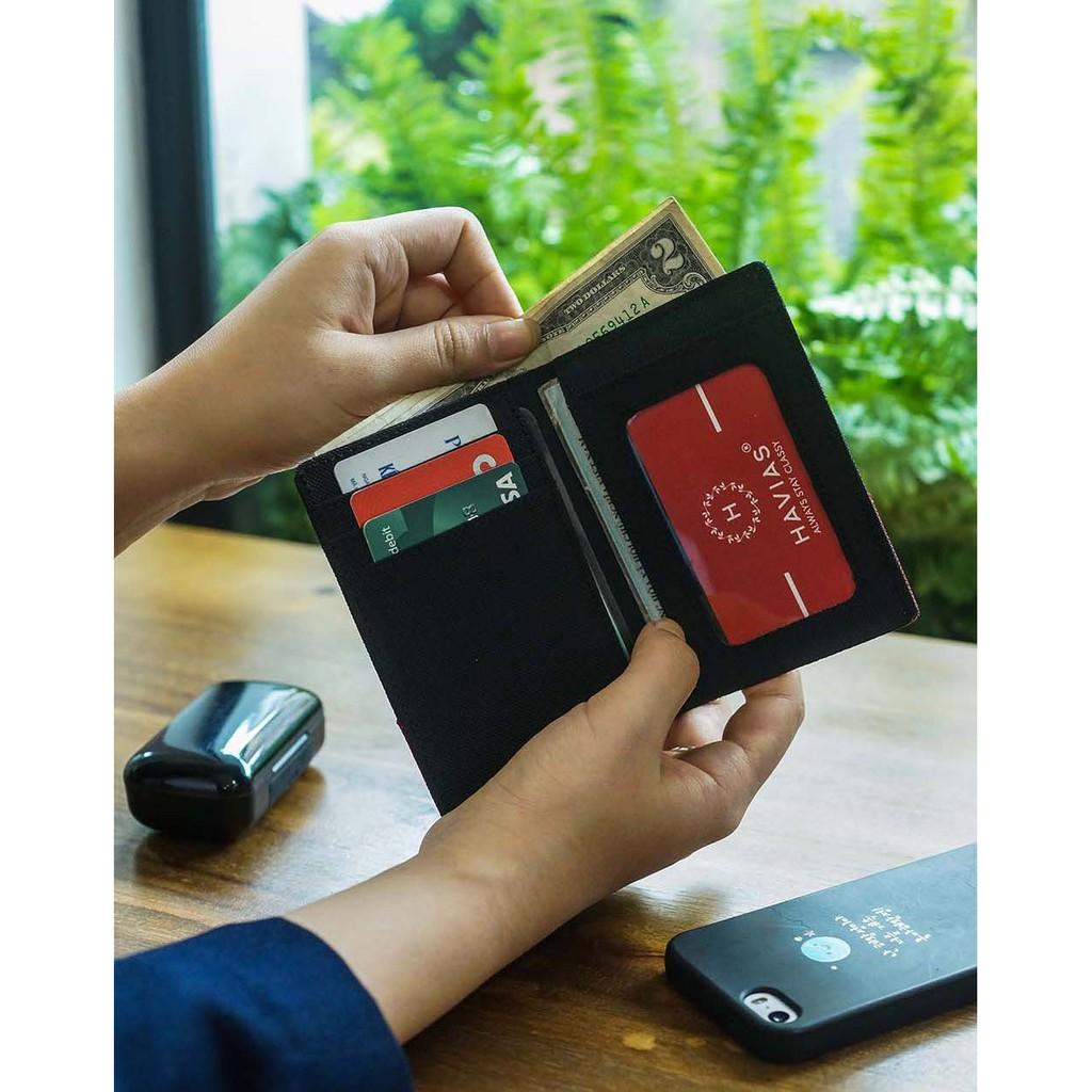 Ví Vải Modern Fabric Vertical Wallet HAVIAS