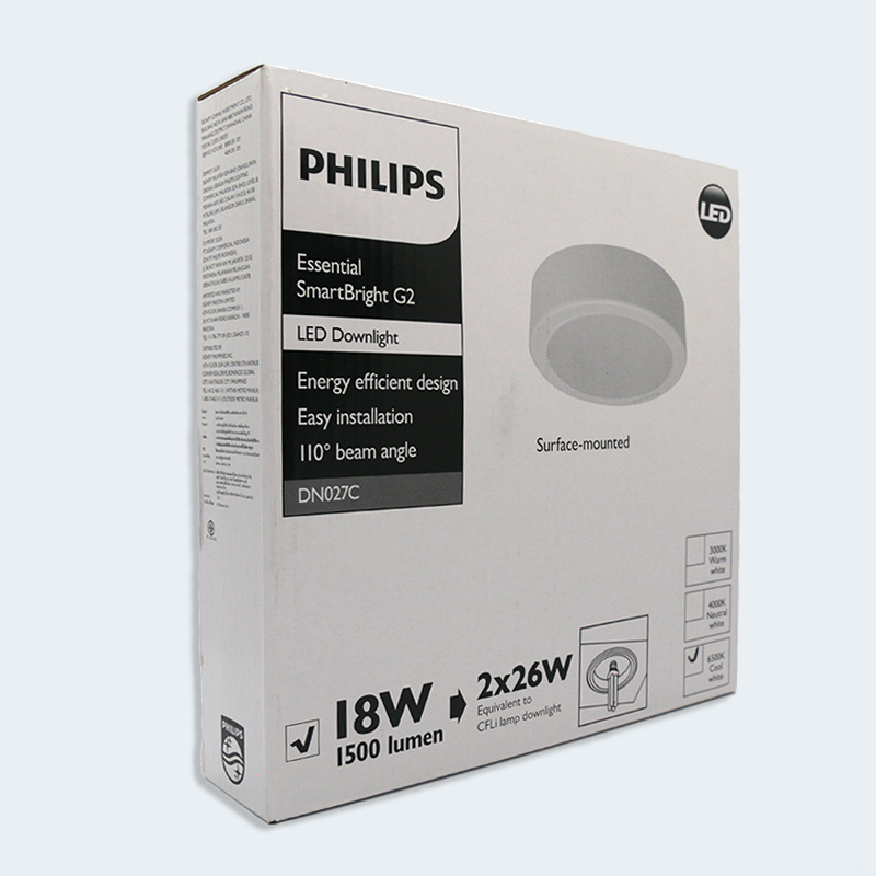 Đèn LED tròn Lắp Nổi Philips DN027C