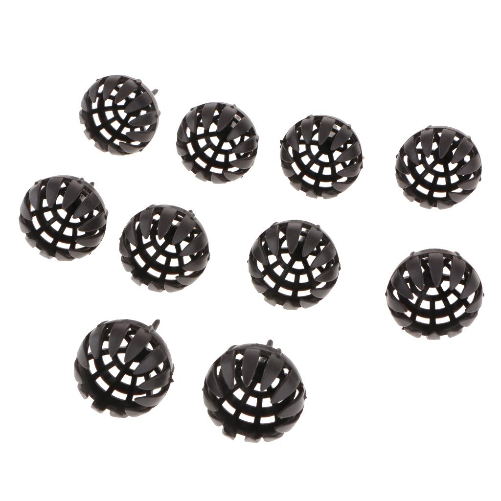 10pcs Plastic Fertilizer Basket Garden Tools for Plants Orchid Bonsai Size L