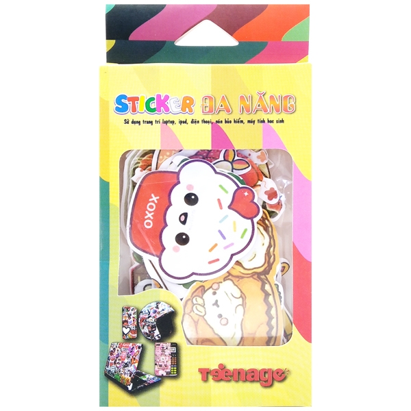 Bộ 40 Sticker Đa Năng CTE 018