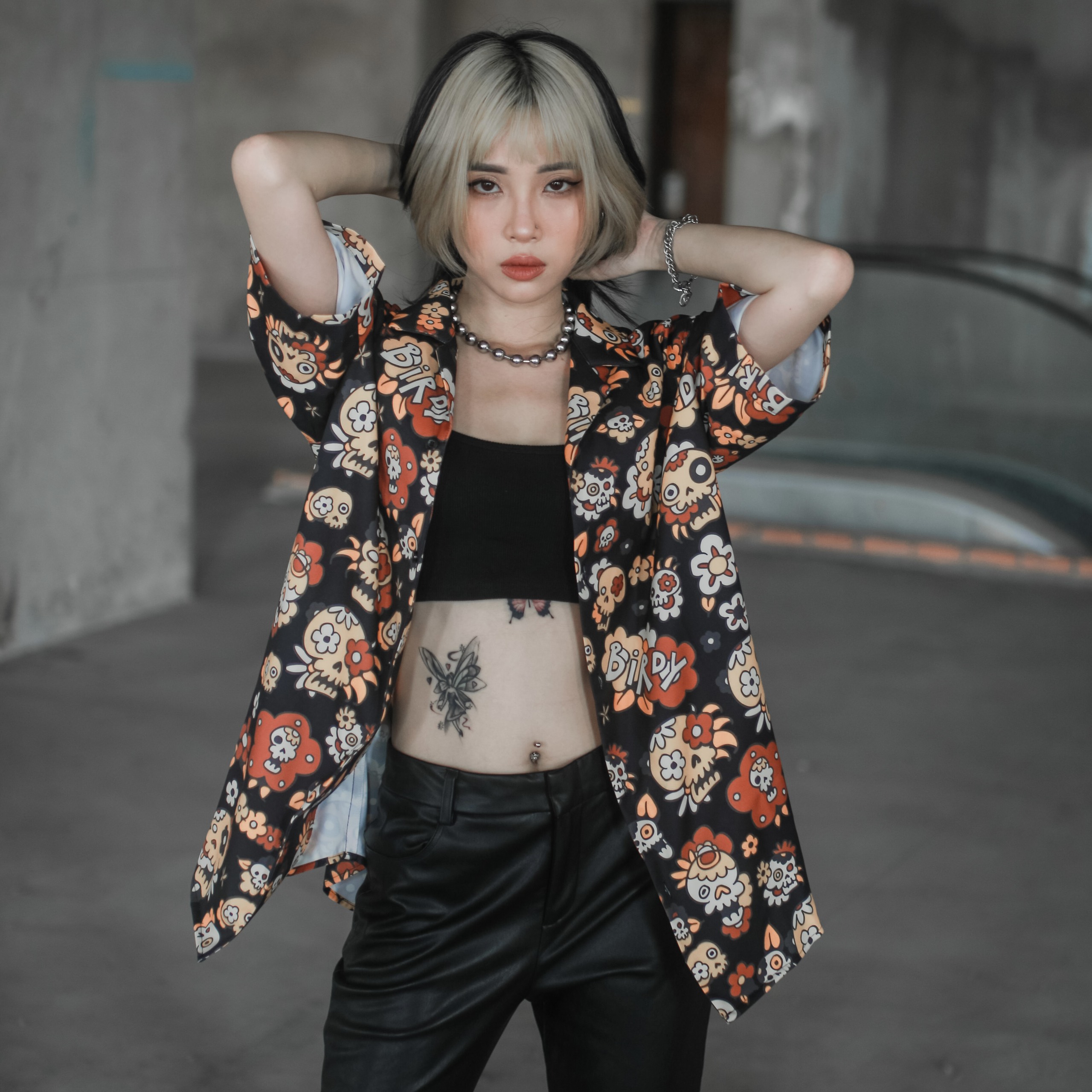 ÁO SƠMI BIRDY SKULL SHIRT