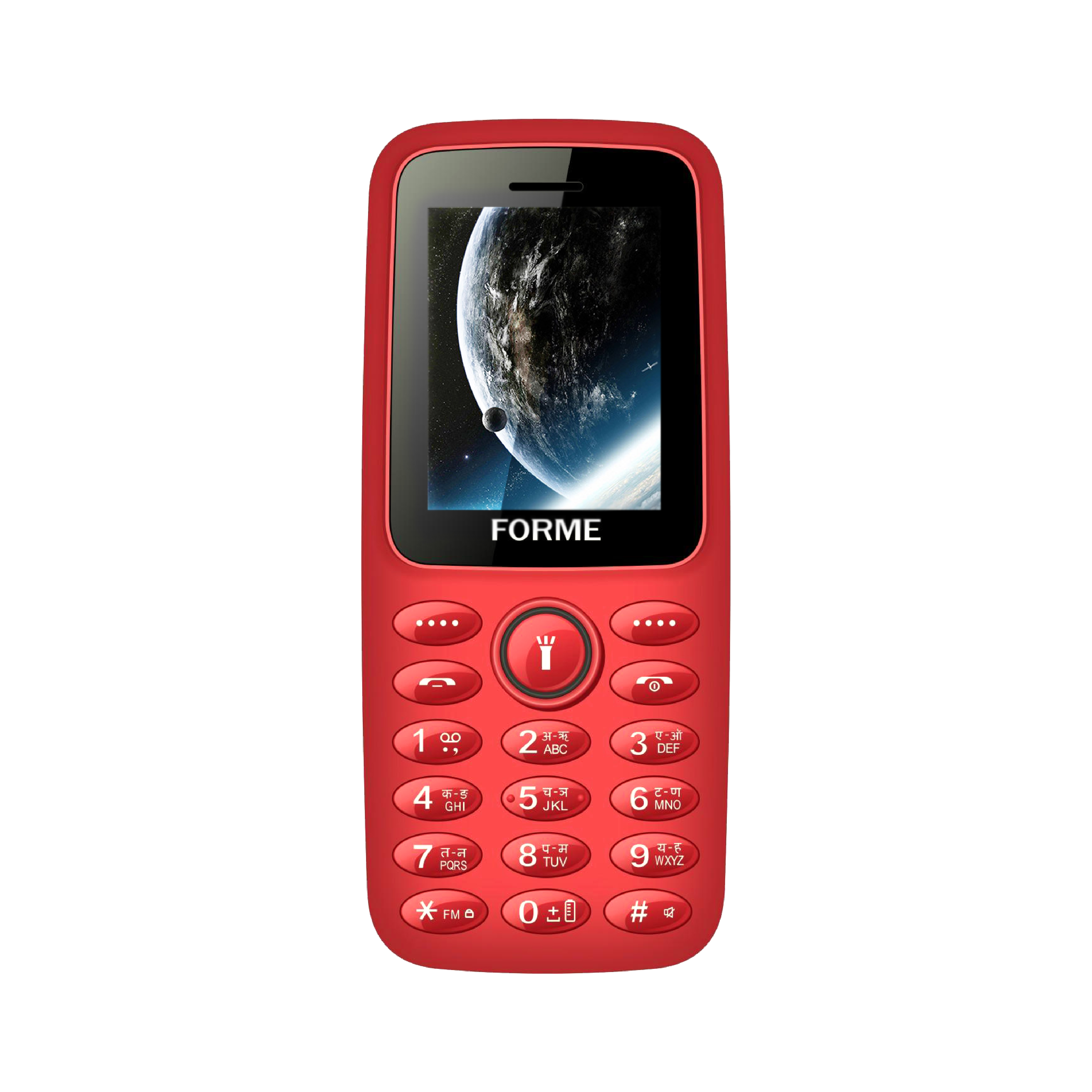 Điện thoại Forme A7, màn hình 1.8inch, 2 sim 2 sóng, thẻ nhớ ngoài, loa nhạc lớn, FM không dây, pin 950mAh - Hàng chính hãng