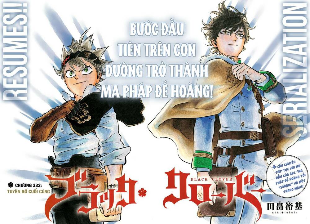 black clover - pháp sư không phép thuật chapter 332 1