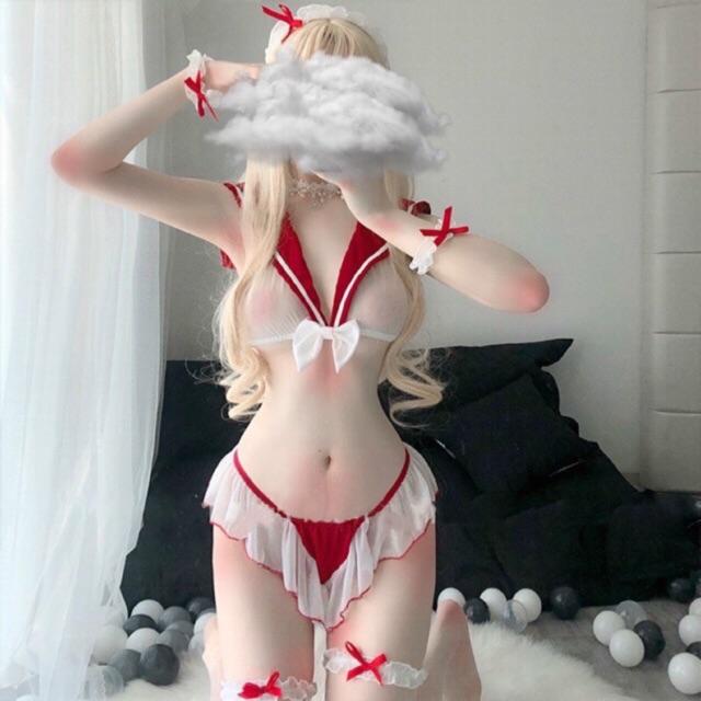 Fullset Thủy Thủ Nữ Học Sinh Siêu Đẹp. SHIP HỎA TỐC TPHCM. Đồ Ngủ Cosplay Sexy. ThaoBonita T075