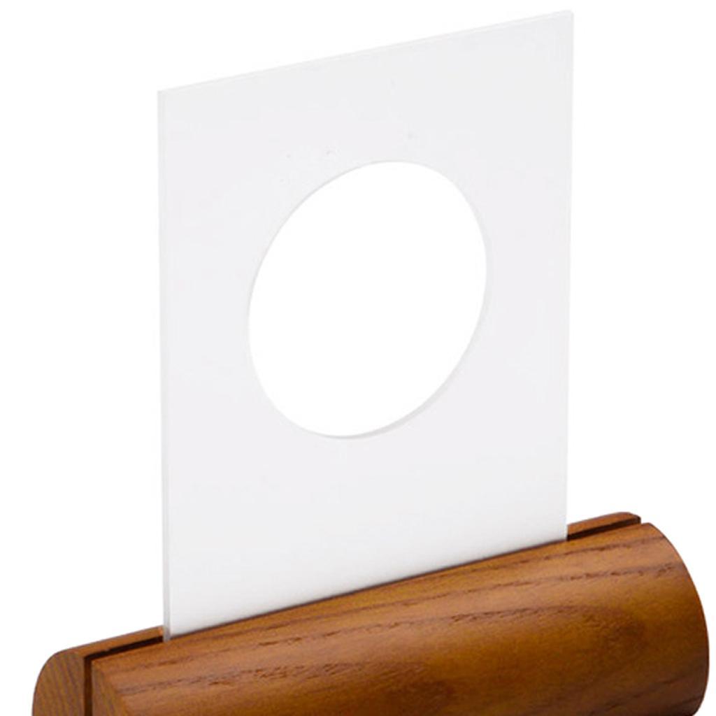 Wooden Base Acrylic Earrings Jewelry Display Stand Holder