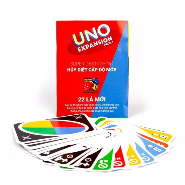 Combo Card Game UNO Mở rộng 1+2 - BoardGameVN Axịn