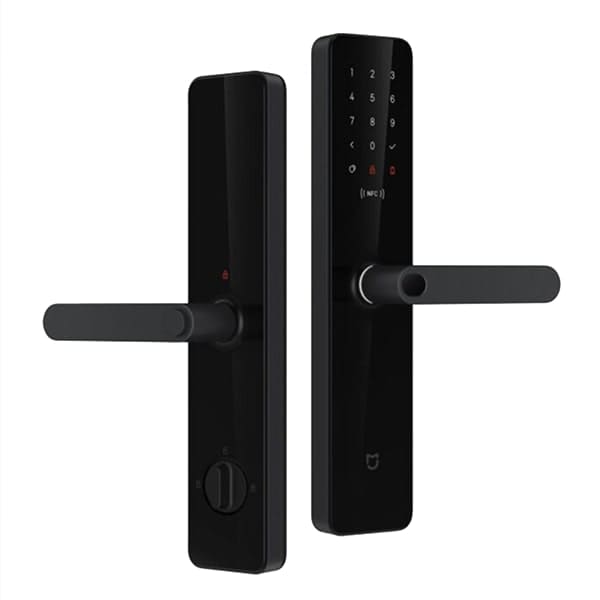 Khóa cửa vân tay thông minh Smart Door Lock Mijia - Mở cửa NFC, Bluetooth, mật khẩu, mật khẩu tạm thời, chìa khóa, chuông báo động từ xa, chống phá khóa, theo dõi từ xa với ứng dụng Mi Home, cổng sạc Type-C, 8 pin AA