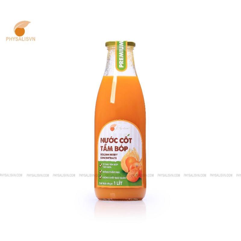 Nước cốt Tầm Bóp Thù Lù cô đặc chai lớn 1 lít