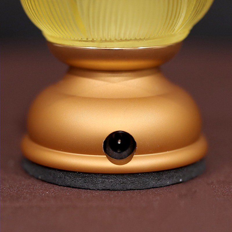Đèn Sạc Điện hoa sen cổ ngắn cao 8cm TM12148