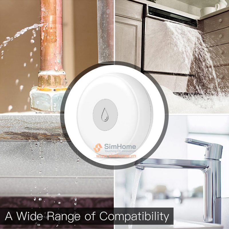 Cảm Biến Rò Rỉ Tràn Nước Zigbee