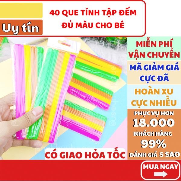 40 que tính tập đếm cho bé