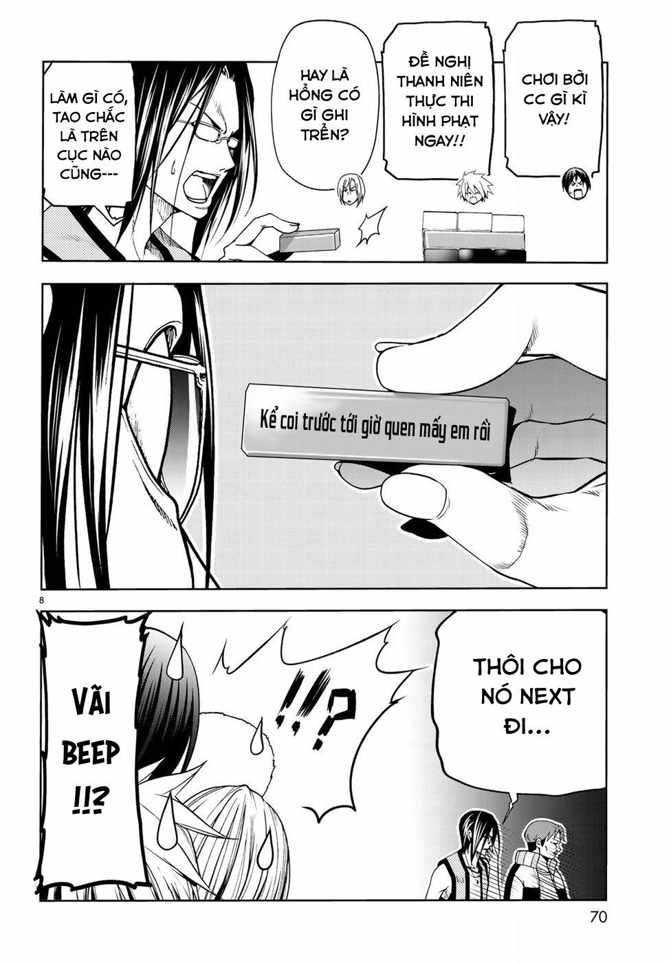 cô gái thích lặn - grand blue chapter 54.5 8