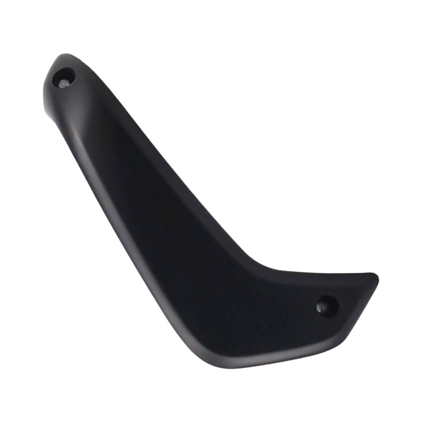 Interior Door Handle Automobile Accessories with 2 Screws Easy to Install Replacement Parts for Fiesta Black