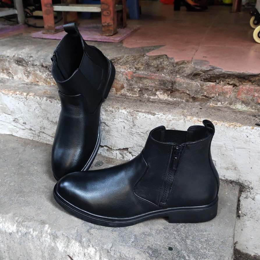 Chelsea boot da bò thật nguyên tấm thật 100%  2H - 19 