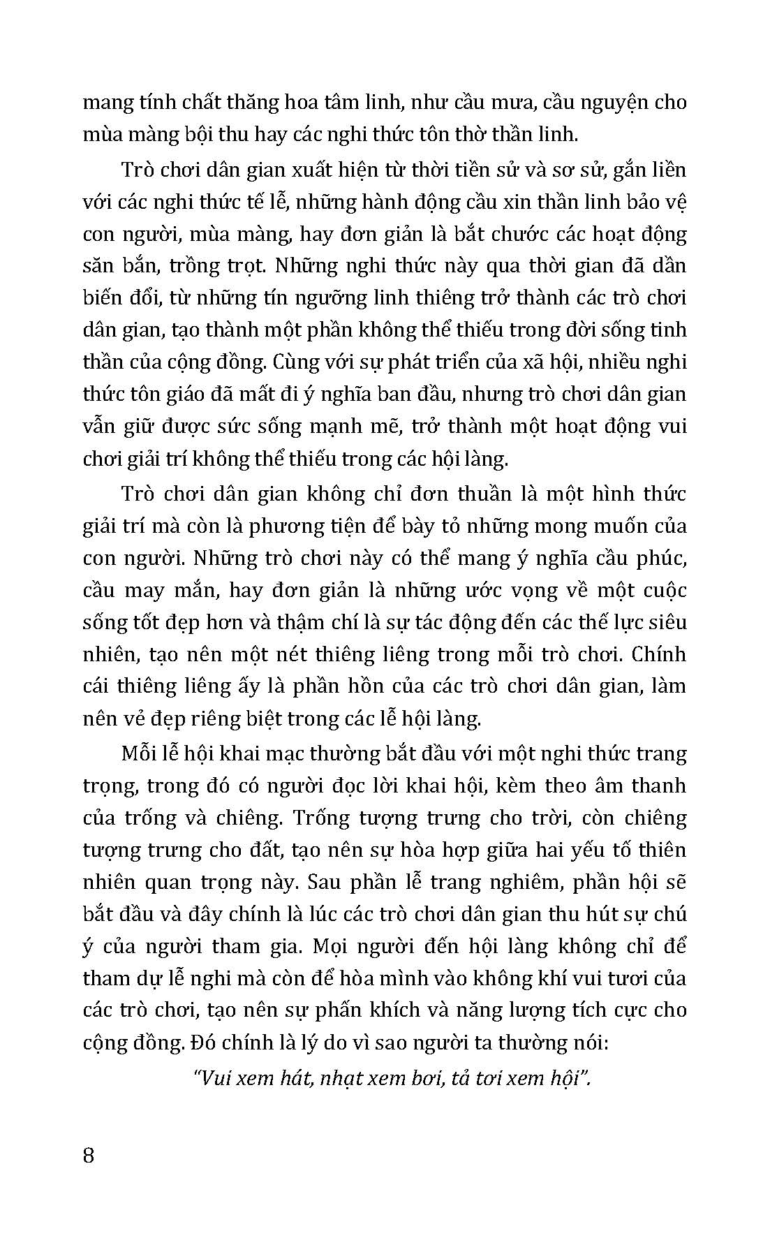 Trò Chơi Dân Gian (Tủ Sách Văn Hoá Việt Nam)