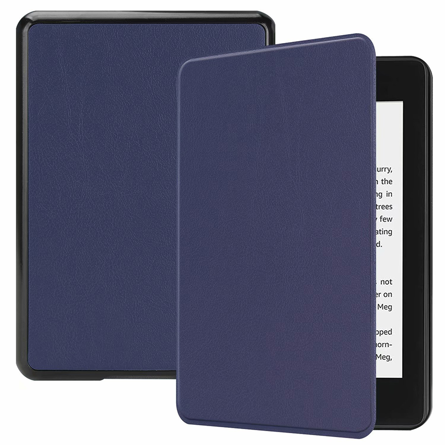 Bao Da Cover Cho Máy Đọc Sách Kindle Paperwhite Gen 1 / Gen 2 / Gen 3 2018 Vân Da